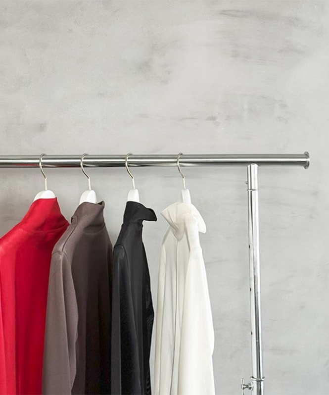 ハイネックメッシュTOPS