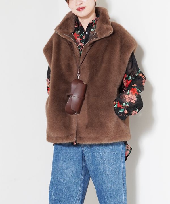 eco　Eco Mink Relax vest