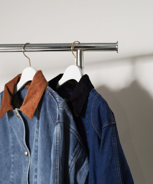 裏起毛デニムジャケット