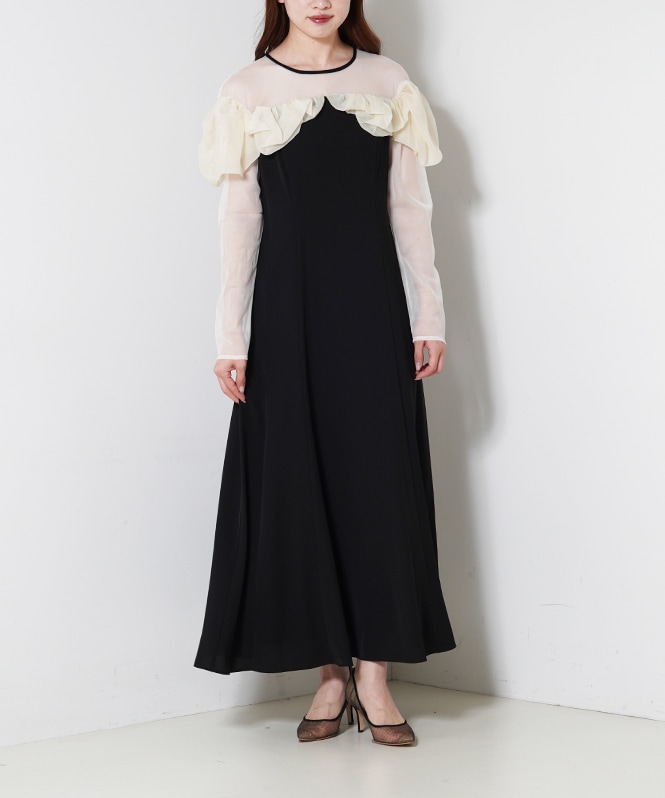 ROOM903 お呼ばれドレス　ブルー　M 未使用に近い ROOM903 お呼ばれドレス ブルー M 未使用に近い ROOM903