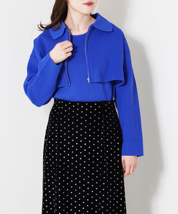 リブトップス＆タンクアンサンブル