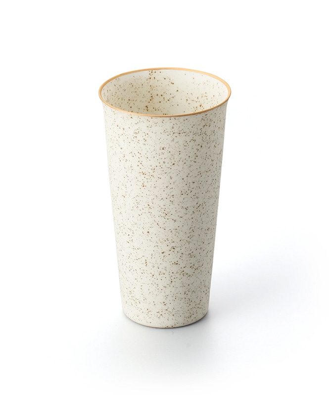 【受注生産】Tumbler -Nashiji White-