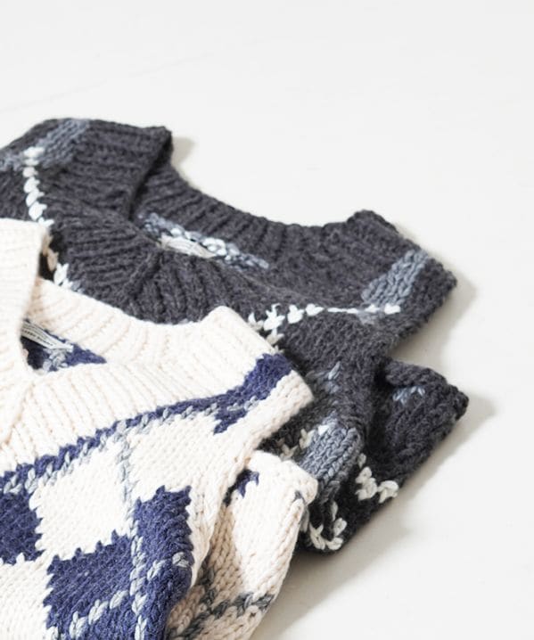 Hand-knitted Cowichan Knit Vest