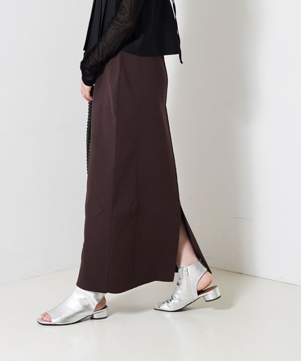 ROSIEE Iラインニットスカート