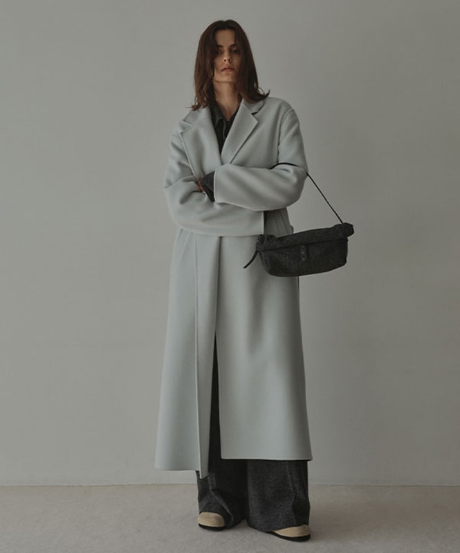 メルトンロングリバーコート | OUTER,コート | ROOM903 online