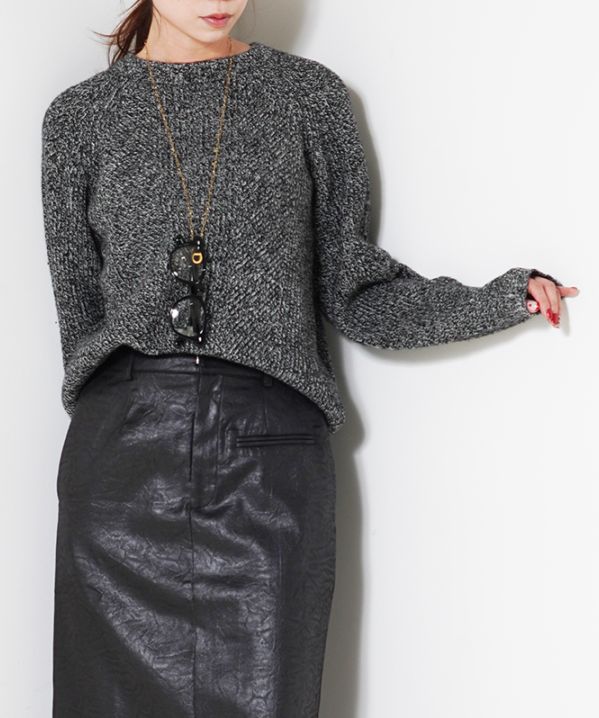 Wool Cashmere knit change tops