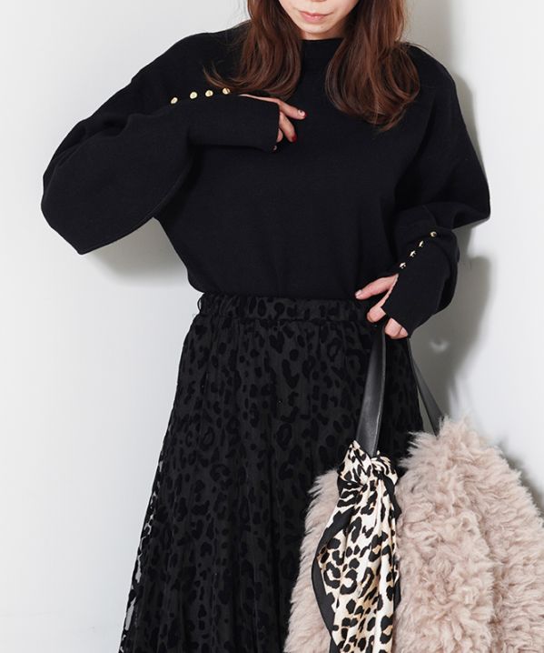 ミラノリブトップス