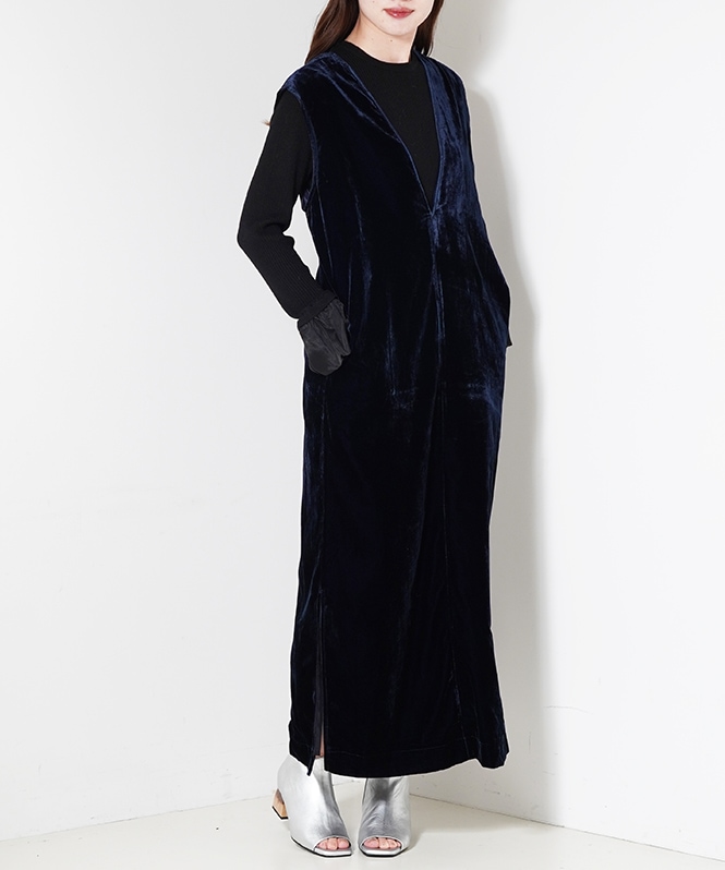2WAY VELOUR DRESS