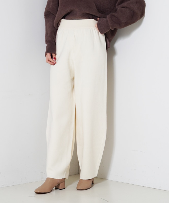 ミラノリブカーブパンツ