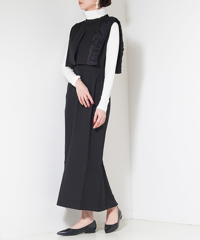 MIXレイヤードワンピース