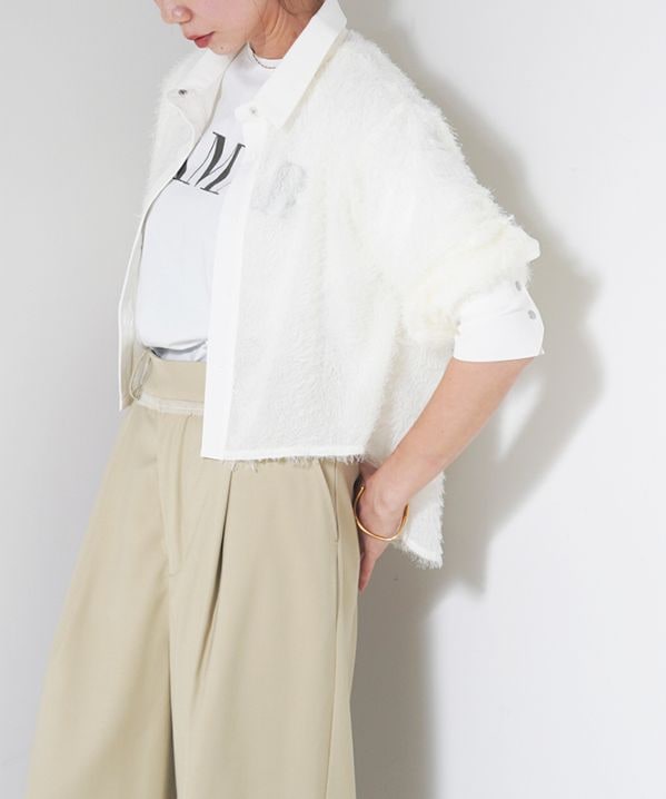 フリンジシャツ