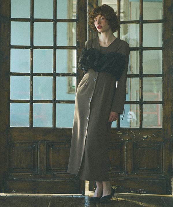 Raffie organza dress