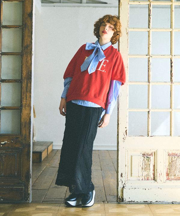 IRIEプリントドルマンプルオーバー