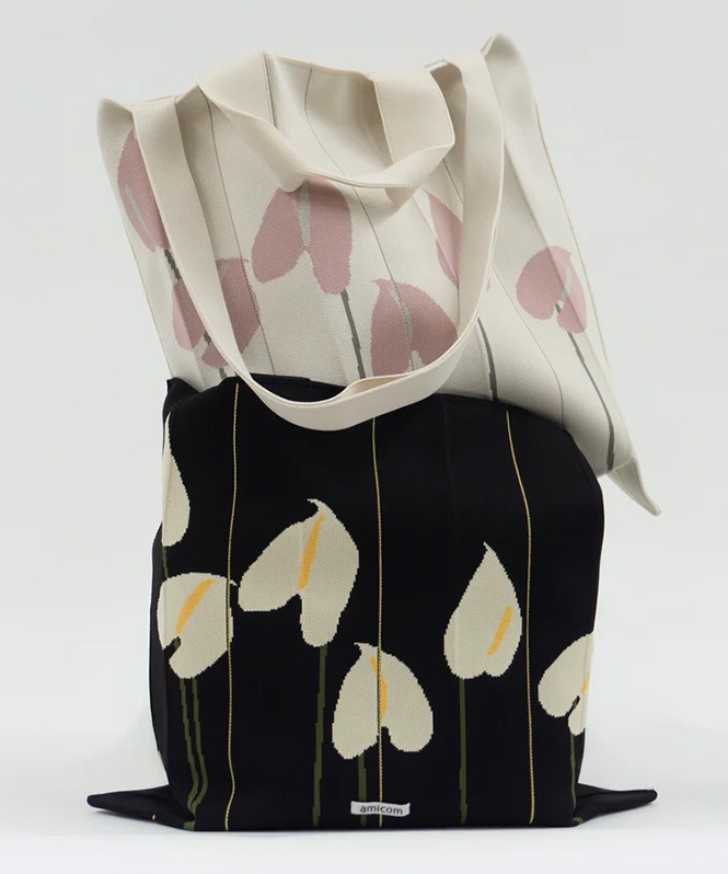 ANTHURIUM PLEATS BAG(L)