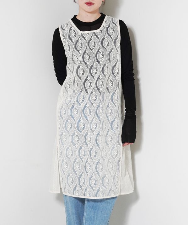 Lace Square Neck Tops