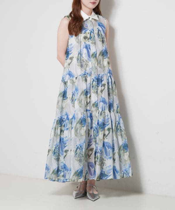 SHADE FLOWER TIERED OP
