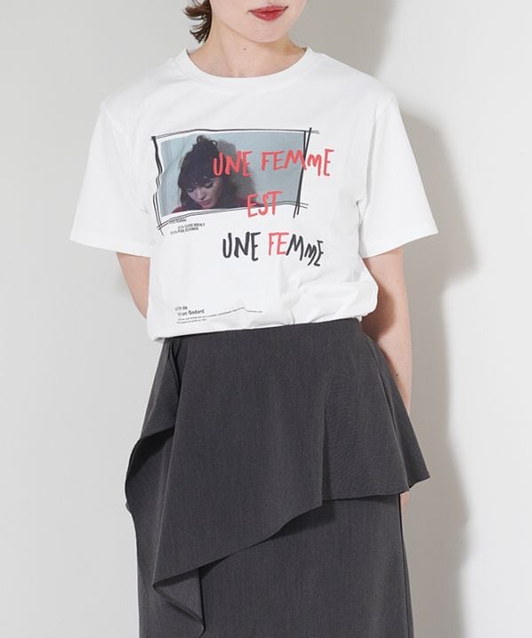ロゴプリントTシャツ