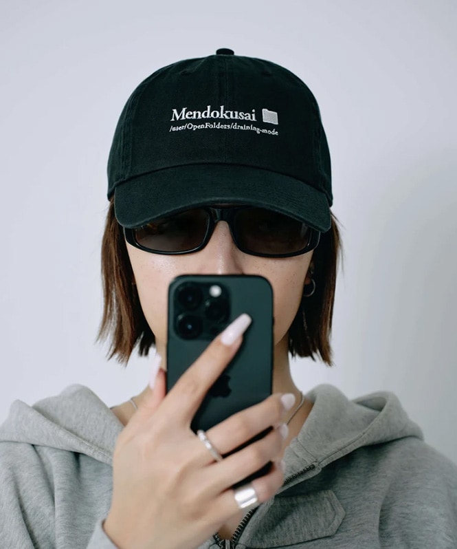 Mendokusai cap | FASHION GOODS,帽子 | ROOM903 online