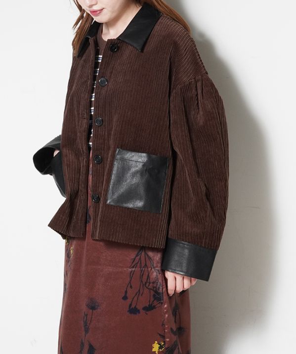 Corduroy Volume Sleeve Outer
