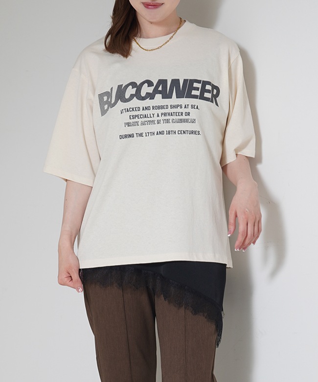 クラックロゴTシャツ