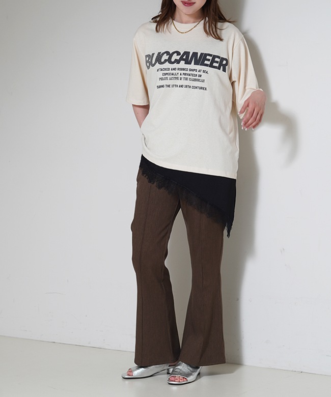 クラックロゴTシャツ