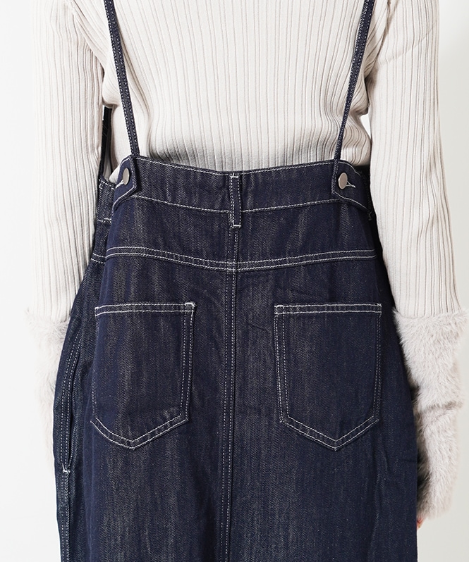 デニムジャンスカワンピース