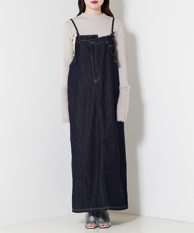 デニムジャンスカワンピース