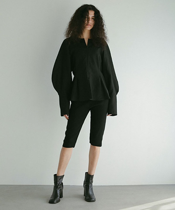 フロントファスナーウエストシェイプトップス | TOPS,シャツ／ブラウス