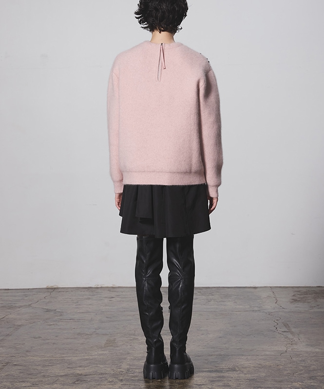 フォックス混ビジュー刺繍ニット | ALL ITEM | ROOM903 online