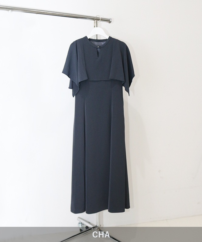 【送料0円】 DRESS,DRESS | ケープワンピース AMLILE | online ROOM903 スーツ・フォーマル・ドレス