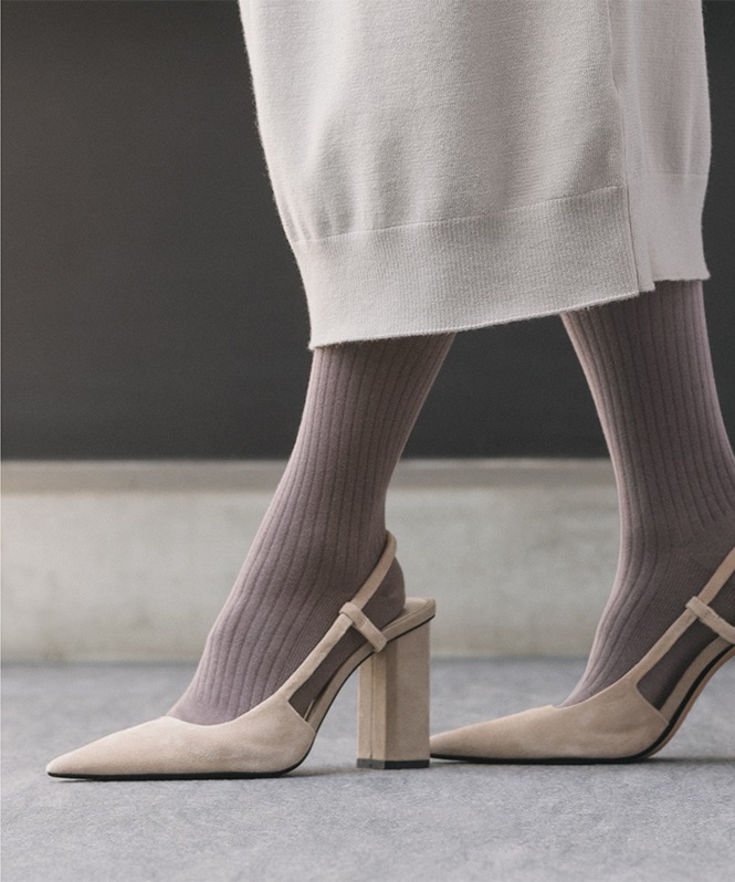 コンプレッションソックス コットンリブタイプ