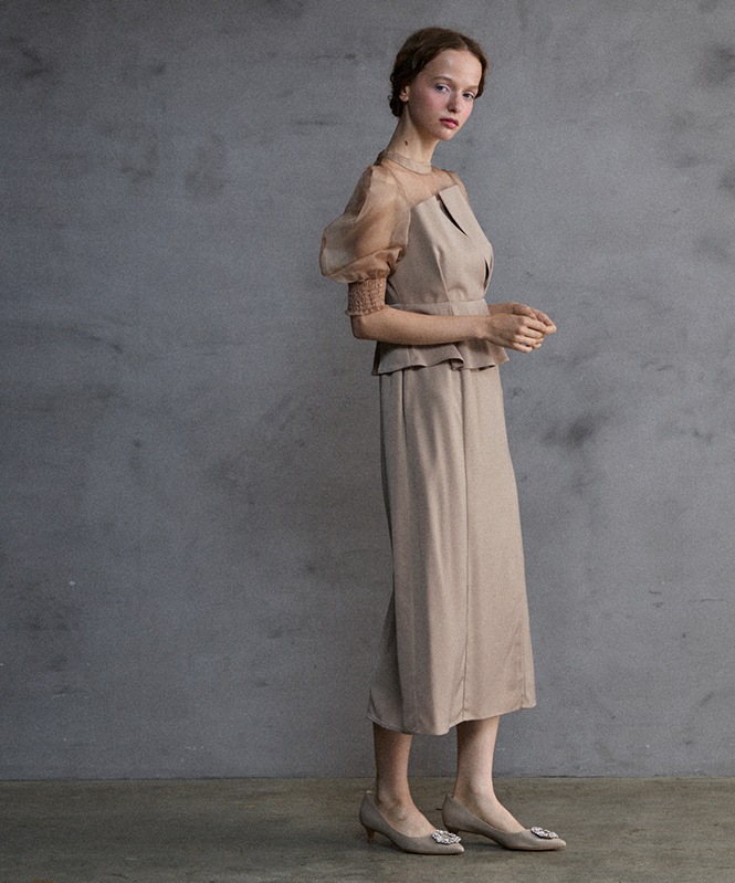 イレギュラーカッターワンピース | DRESS,DRESS | ROOM903 online