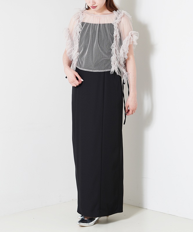 et.UNiVER Frill big shiape setup | DRESS,DRESS | ROOM903 online