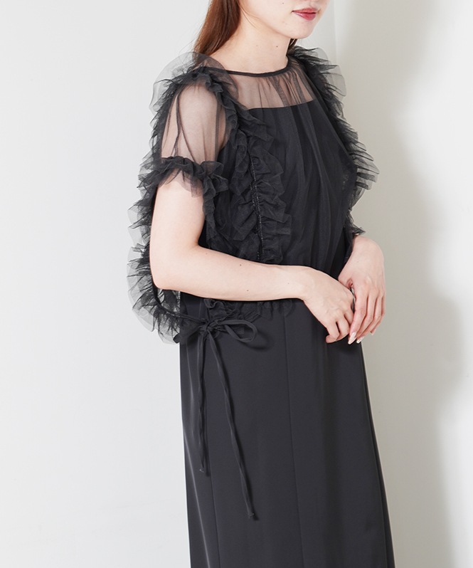 et.UNiVER Frill big shiape setup | DRESS,DRESS | ROOM903 online