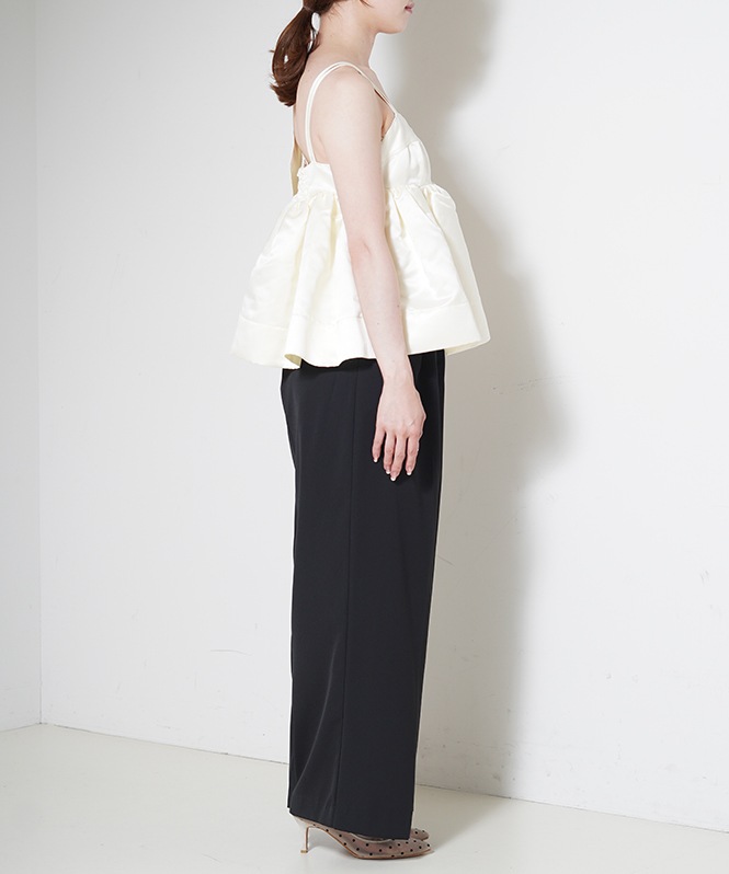 asymmetry ribbon set up | DRESS,PANTS DRESS | ROOM903 online