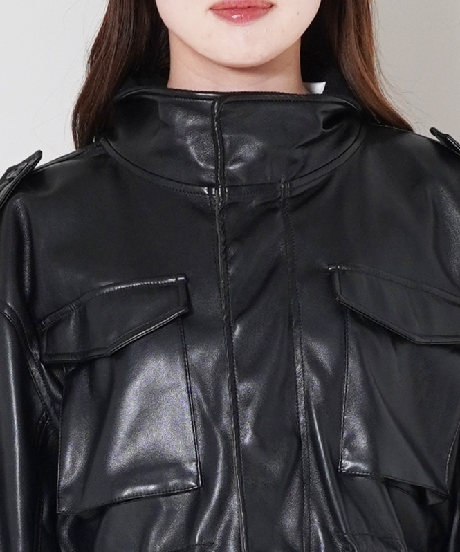 リバーシブル合皮ブルゾン | ALL ITEM | ROOM903 online