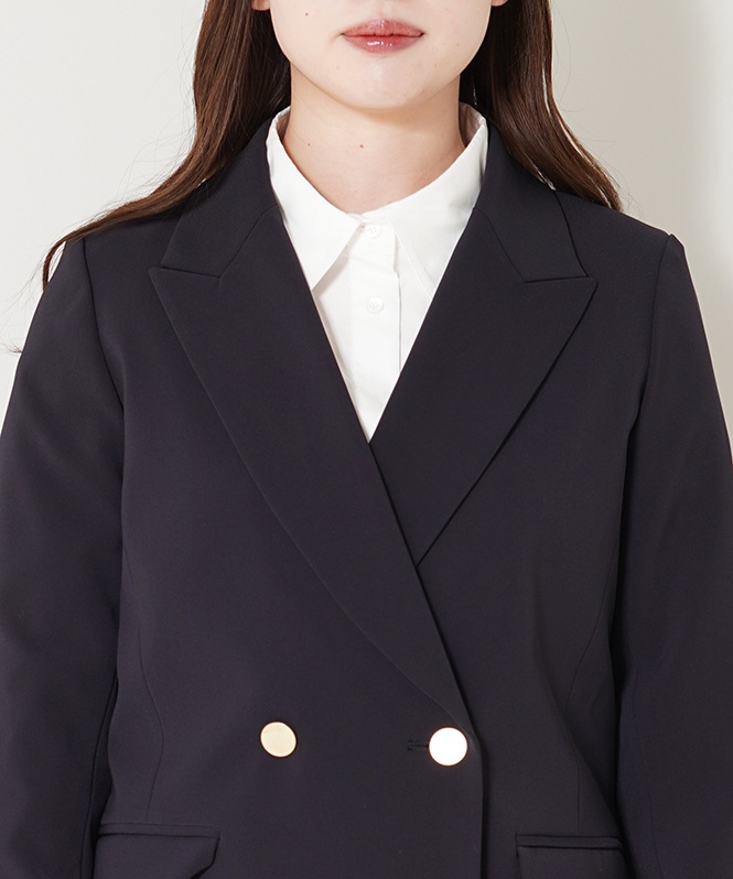 ステファニーダブルクロストラッドジャケット