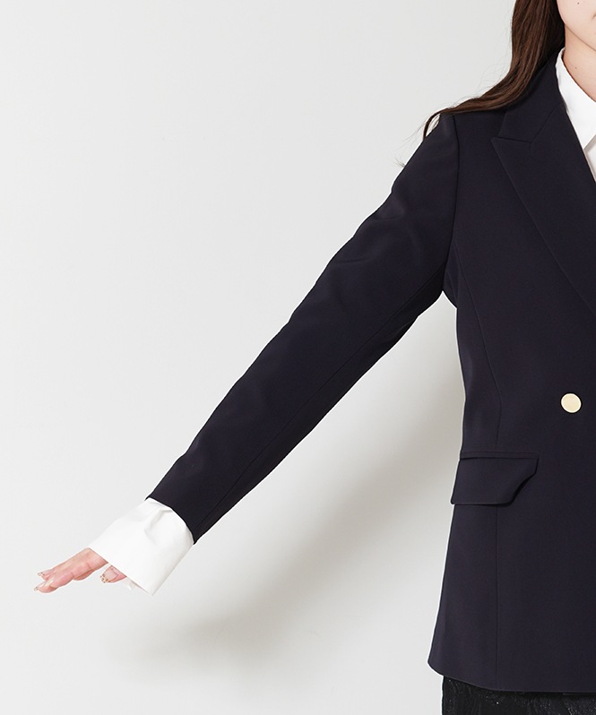 ステファニーダブルクロストラッドジャケット