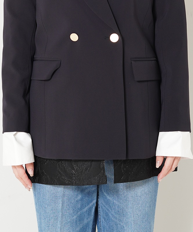 ステファニーダブルクロストラッドジャケット