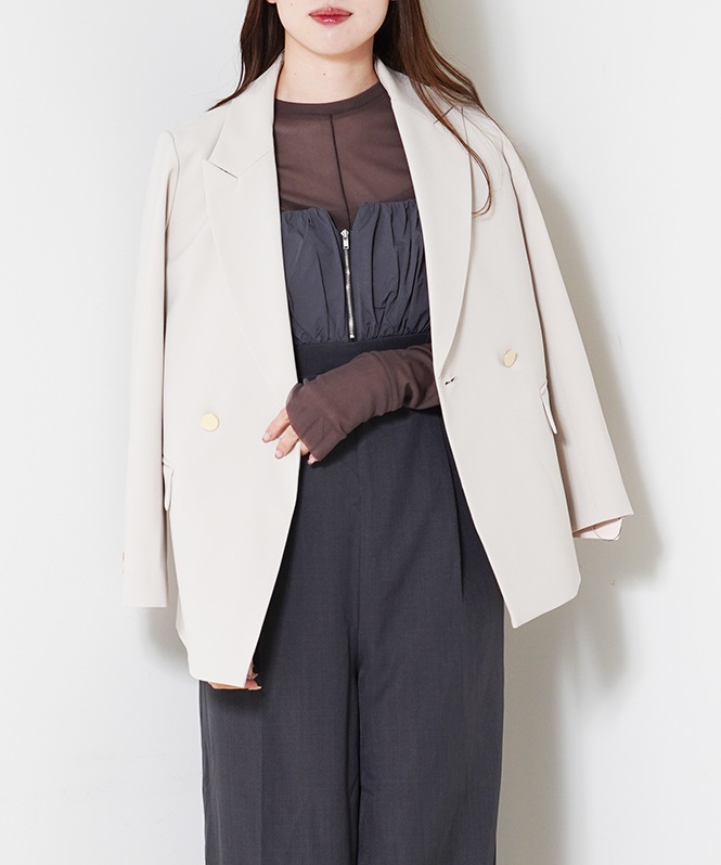 ステファニーダブルクロストラッドジャケット