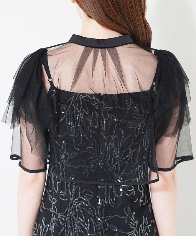 フラワーレースセットドレス