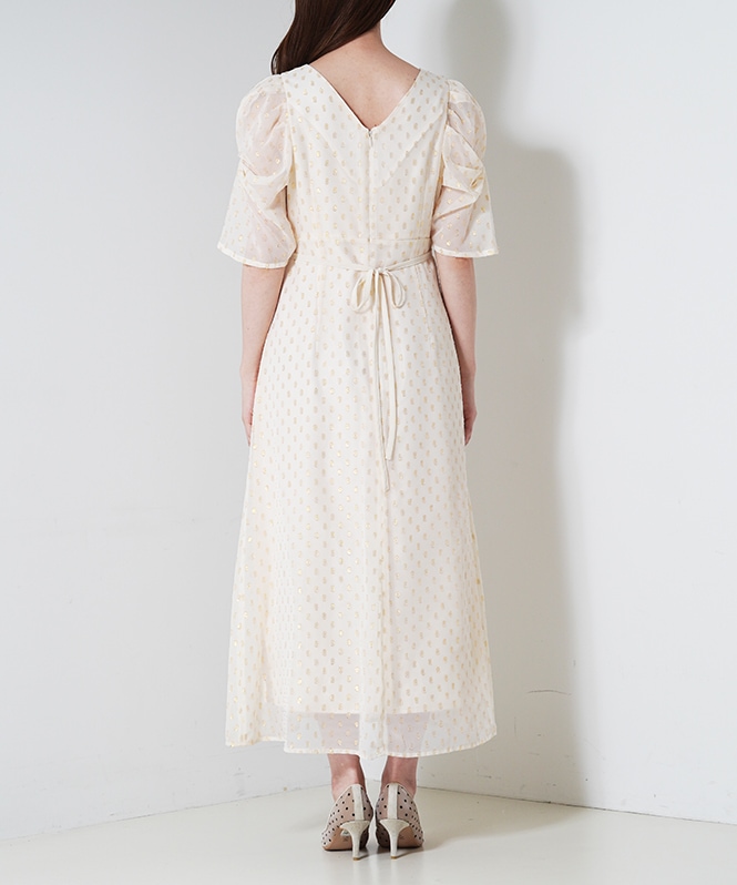 ラメドットワンピース