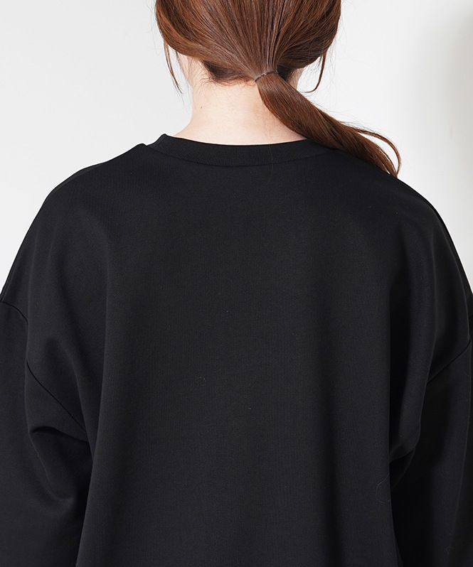 フォトプリント裏毛プルオーバー