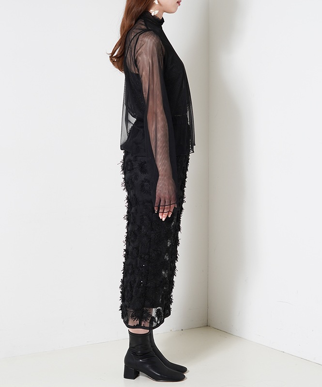 ハイネックシアートップス | ALL ITEM | ROOM903 online