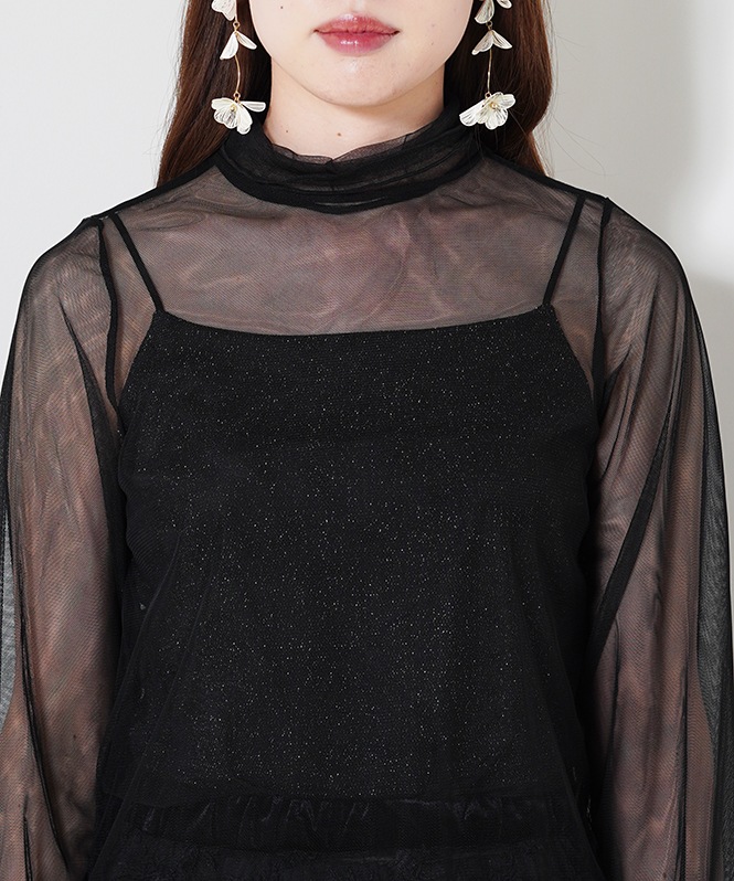 ハイネックシアートップス | ALL ITEM | ROOM903 online