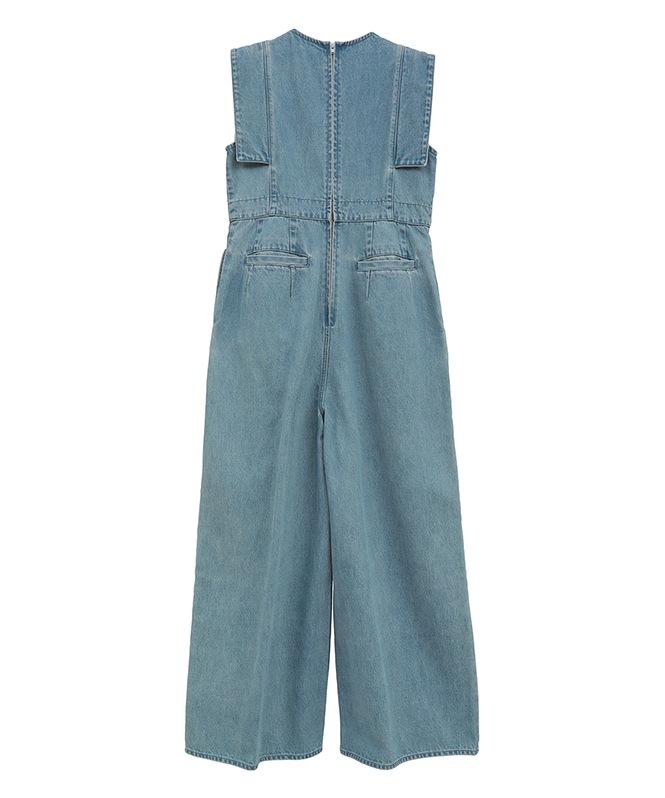 CLANE SQUARE SLEEVE DENIM ALL IN ONE | ALL ITEM | ROOM903 online