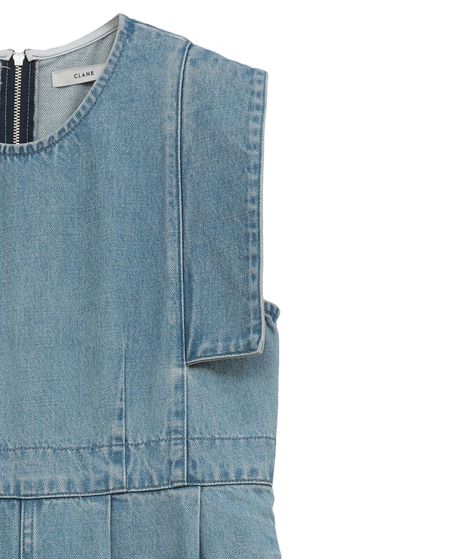CLANE SQUARE SLEEVE DENIM ALL IN ONE | ALL ITEM | ROOM903 online