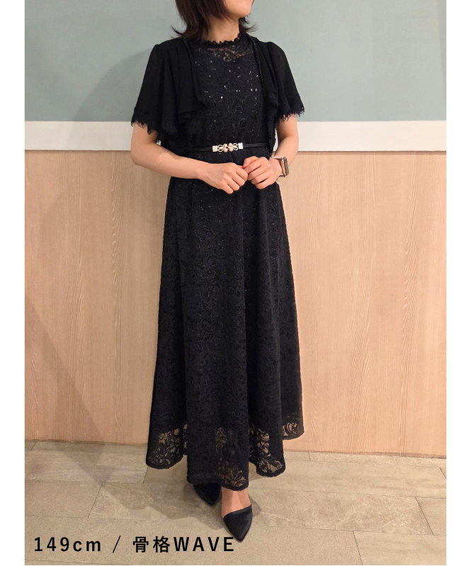Prism lace A-line dress | DRESS,DRESS | ROOM903 online