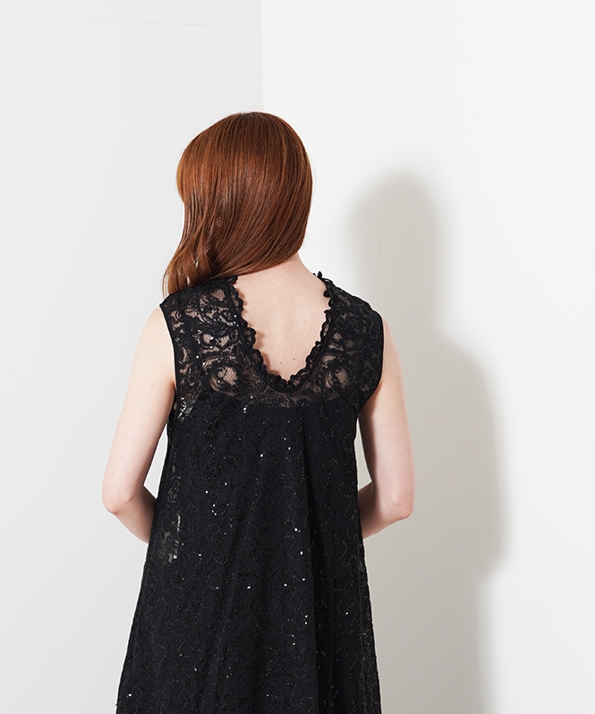 イ★新品★ LE’RURE 新作Prism lace A-lineドレス Prism lace A-line dressのドレス|Dorry Doll / LE'RURE