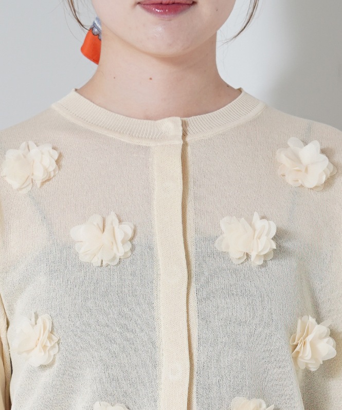 はなびら！！！ ペプラムブラウス×パフスリーブニットセット｜PETAL ONLINE（ペタル